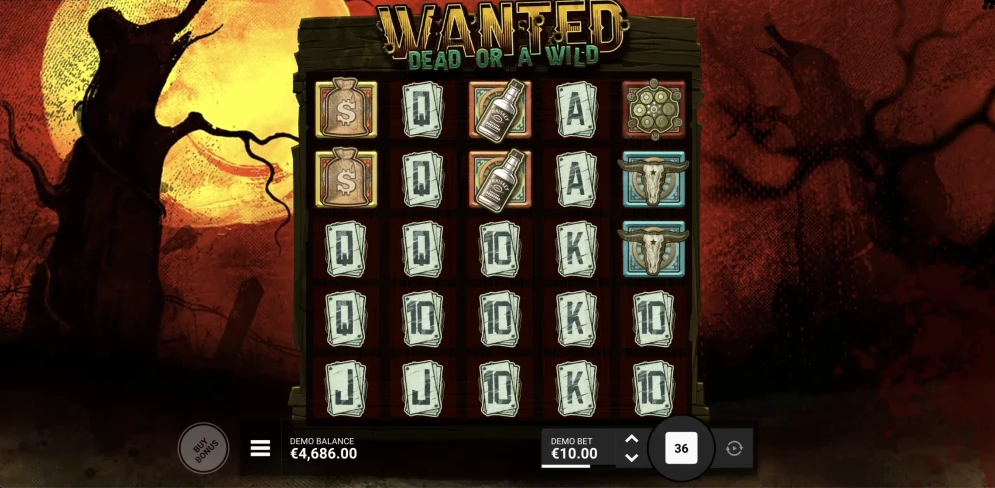 Wanted Dead Or A Wild Slot