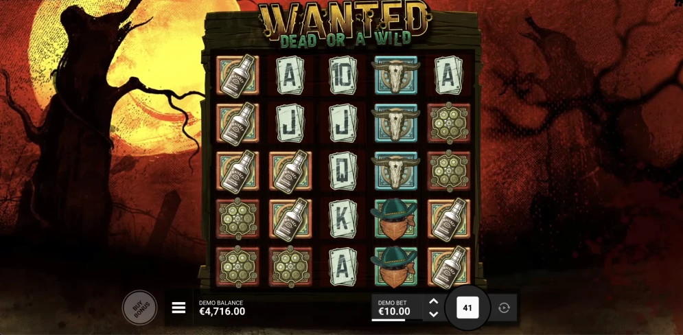 Wanted Dead Or A Wild Slot